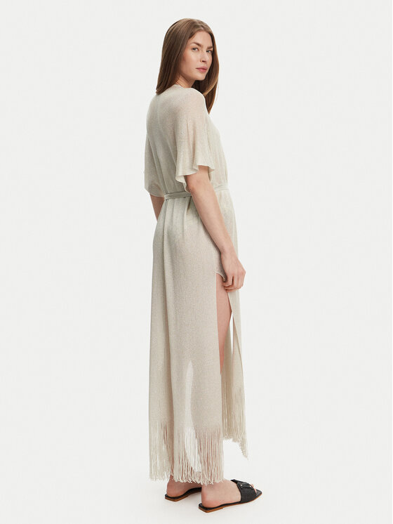 Max Mara Beachwear Max Mara Beachwear Kimonó Zarelia 2516691029 Bézs Relaxed Fit