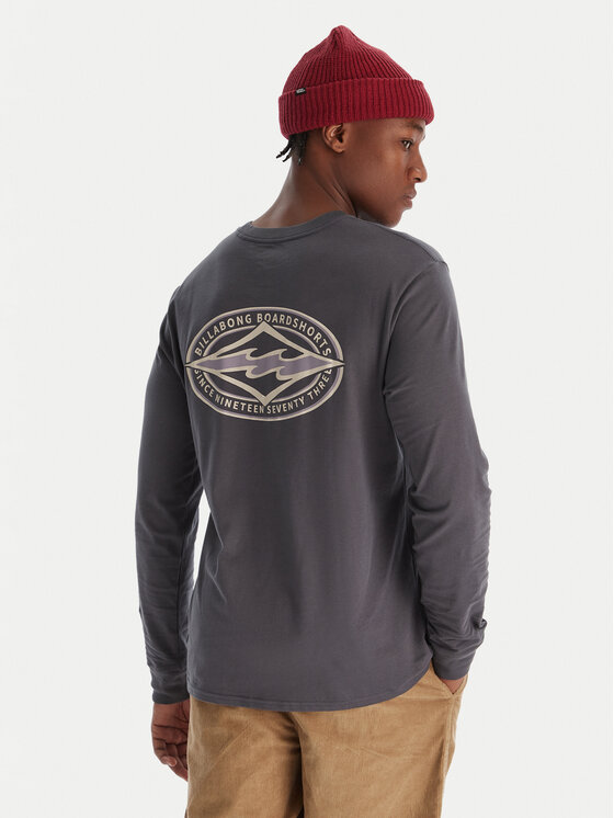 Billabong Billabong Pikkade varrukatega T-särk Diamond Vision EBYZT00368 Hall Regular Fit