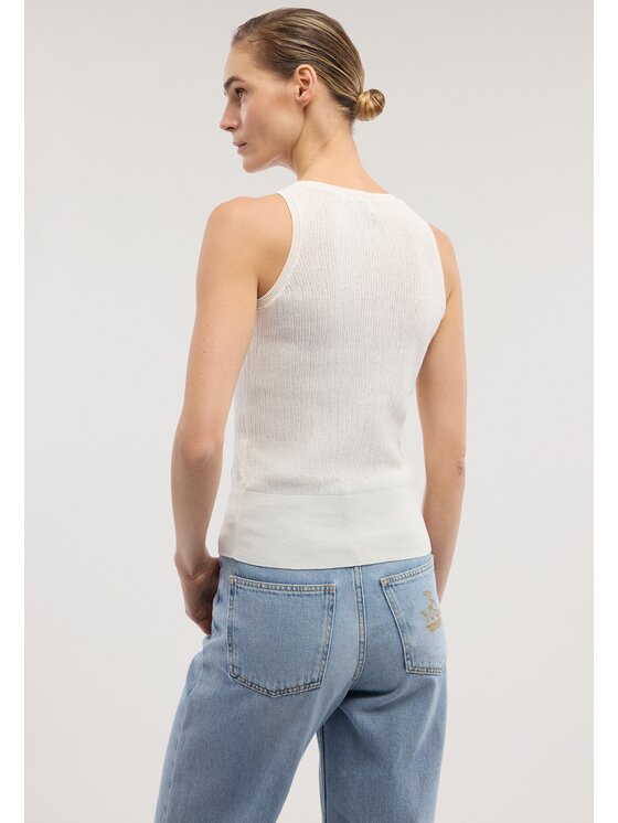 Trussardi Trussardi Maglione M8096001230N011 Bianco Regular Fit