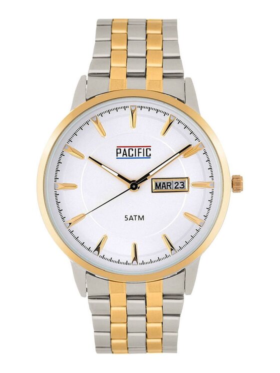 Pacific Pacific Zegarek PC00467 Srebrny