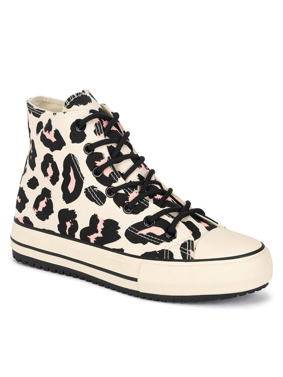 Jenny Fairy Jenny Fairy Sneakers aus Stoff WFA3011-2 Beige