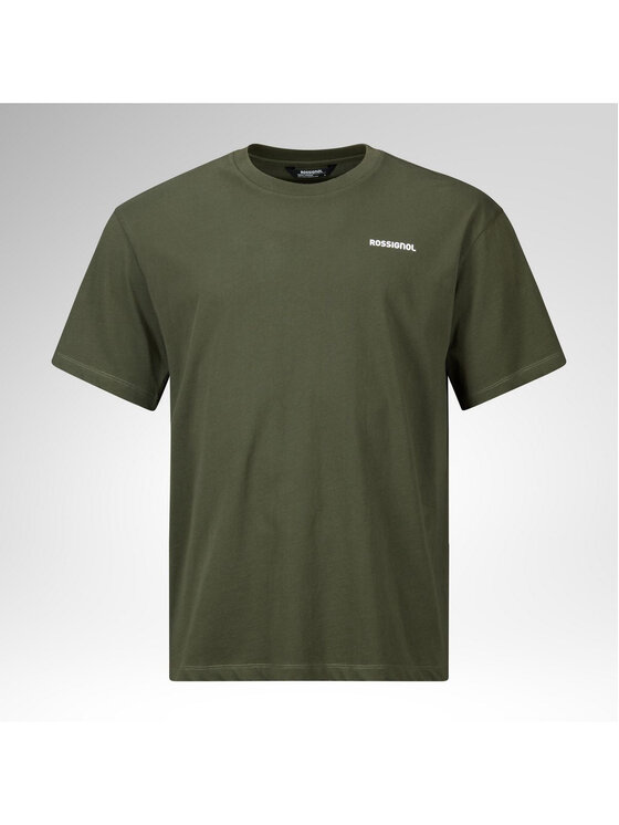 Rossignol Rossignol T-Shirt M Waterfall Relax Tee Zielony Relaxed Fit