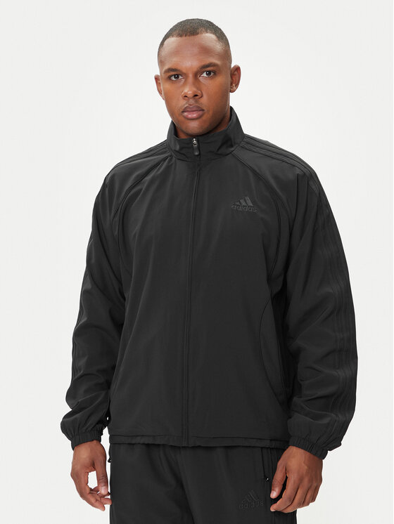 adidas Hanorac Teamgeist adicolor JW5864 Negru Loose Fit