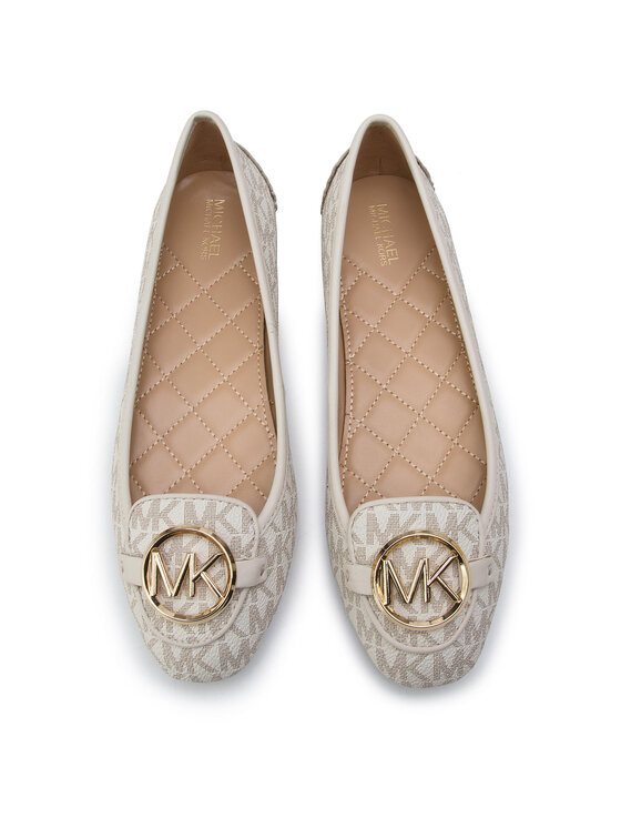 MICHAEL Michael Kors MICHAEL Michael Kors Baleriny Lillie Mac 40R9LIFP3B Beżowy