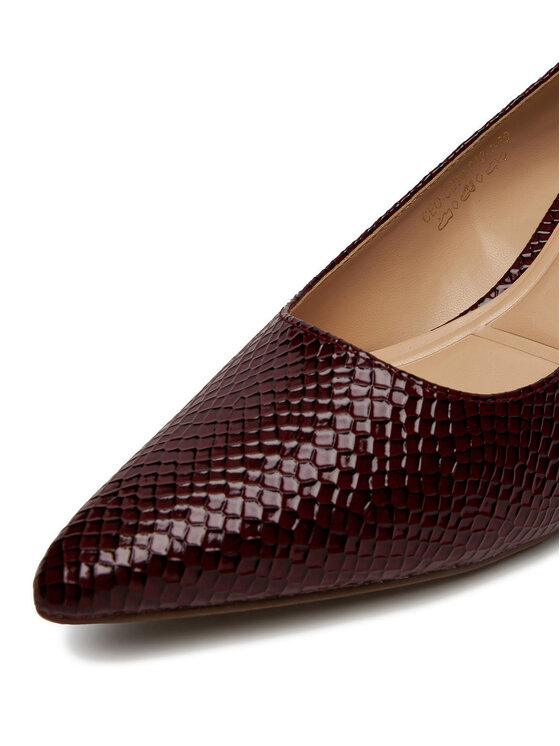 JENNY JENNY High Heels CEO-CD24-212-1 Dunkelrot