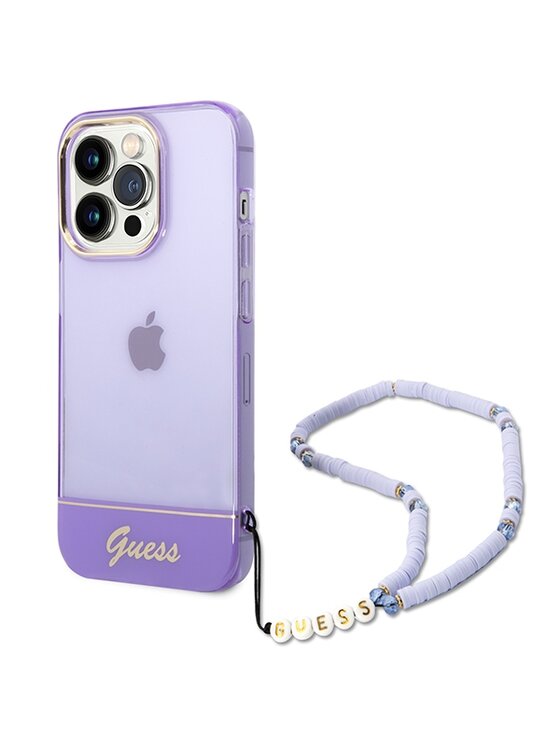 Etui na telefon Guess, Fioletowe, iPhone 14 Pro Max