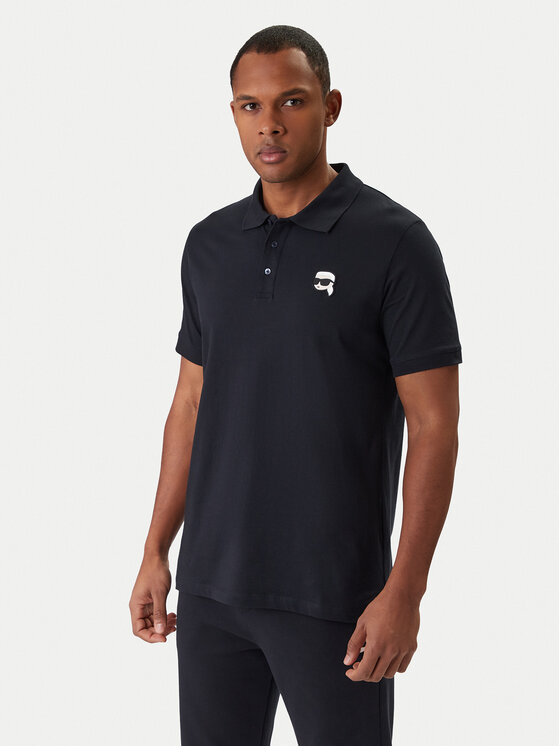 KARL LAGERFELD KARL LAGERFELD Pólóing 745710 561224 Sötétkék Regular Fit