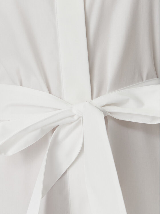 KARL LAGERFELD KARL LAGERFELD Рокля тип риза B2W13017 Бял Regular Fit