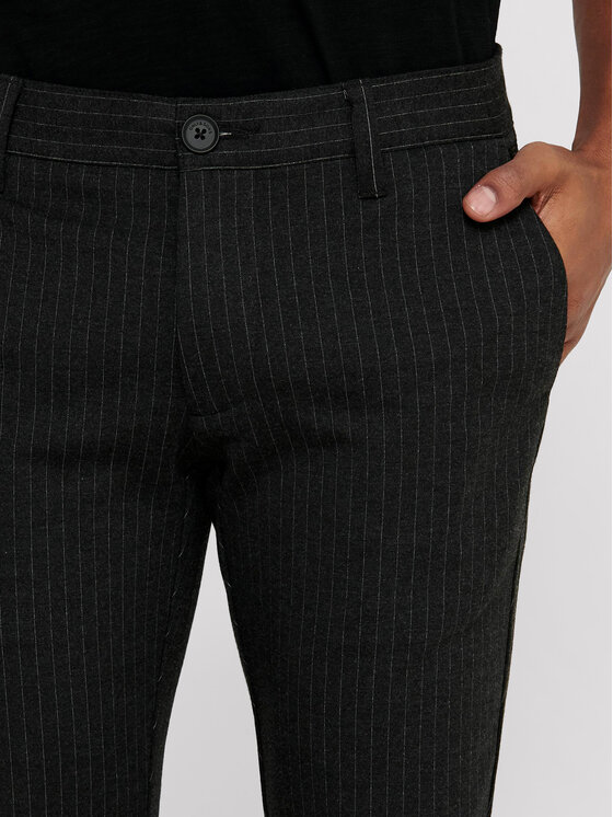 Only & Sons Only & Sons Chinosy Mark 22013727 Szary Slim Fit