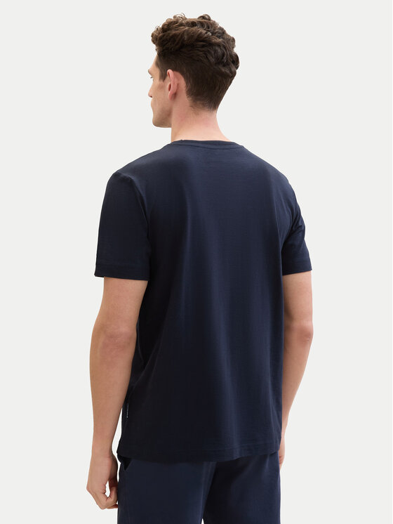 Tom Tailor Tom Tailor T-shirt 1040945 Tamnoplava Regular Fit