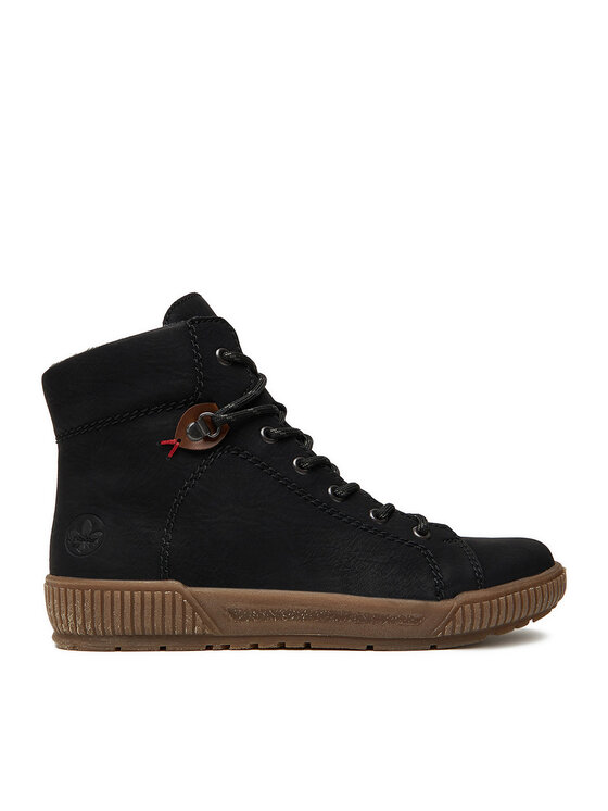 Rieker Rieker Botine N0730-00 Negru