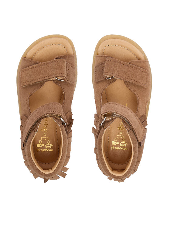 Mrugała Mrugała Σανδάλια Indian Summer 1245/5-30 Καφέ