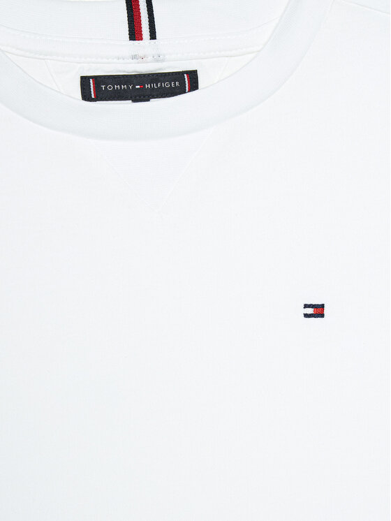 Tommy Hilfiger Tommy Hilfiger T-shirt KB0KB09601 S Bijela Regular Fit