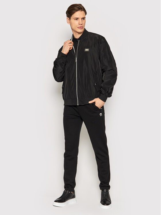 KARL LAGERFELD KARL LAGERFELD Bomber-jakk 505005 521501 Värviline Regular Fit