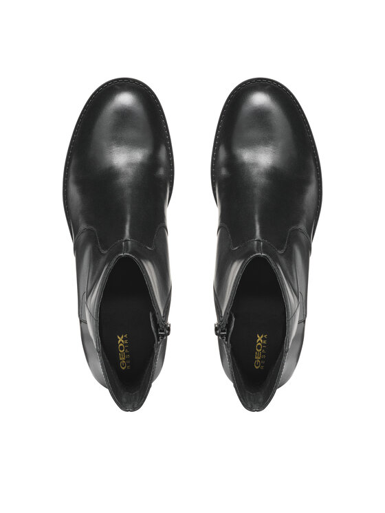 Geox Geox Botine D Serilda 60 D46XXE 00043 C9999 Negru