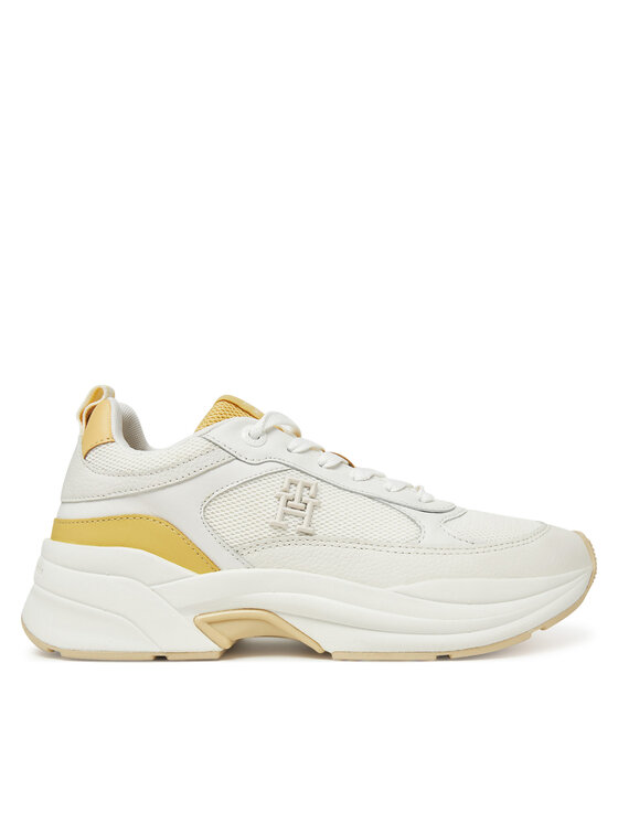 Tommy Hilfiger Tommy Hilfiger Sneakersy Th Chunky Runner FW0FW08474 Biały