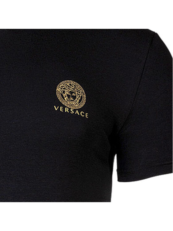 Versace Versace T-shirt 26514 Nero Slim Fit