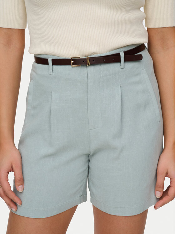 ONLY ONLY Auduma šorti Siesta 15367413 Tirkīzs Regular Fit