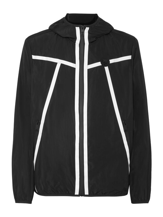 Plein Sport Plein Sport Giacca a vento 14209 Nero Regular Fit