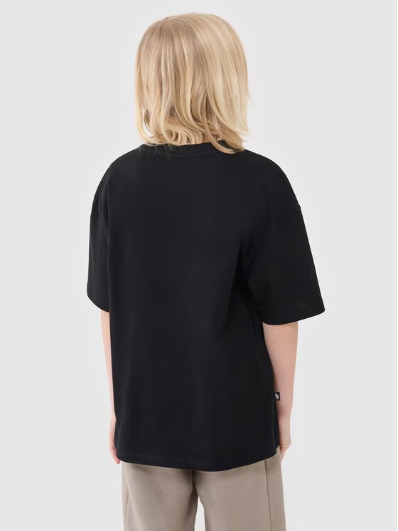4F 4F T-shirt 4FJWSS25TTSHM2184-20S Nero Oversize