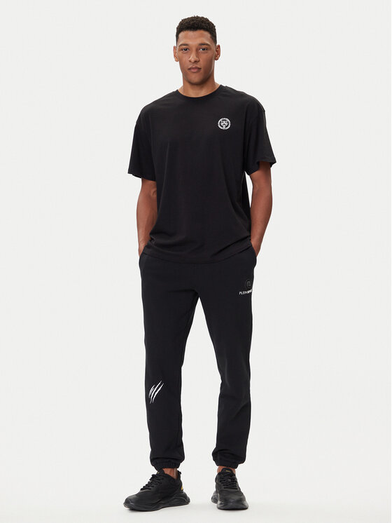Plein Sport Plein Sport T-Shirt PAEC MTK8324 STE001N Μαύρο Loose Fit