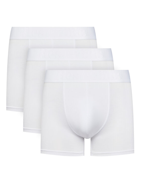 Resteröds Resteröds Set di 3 boxer Gunnar 27934 49 Bianco