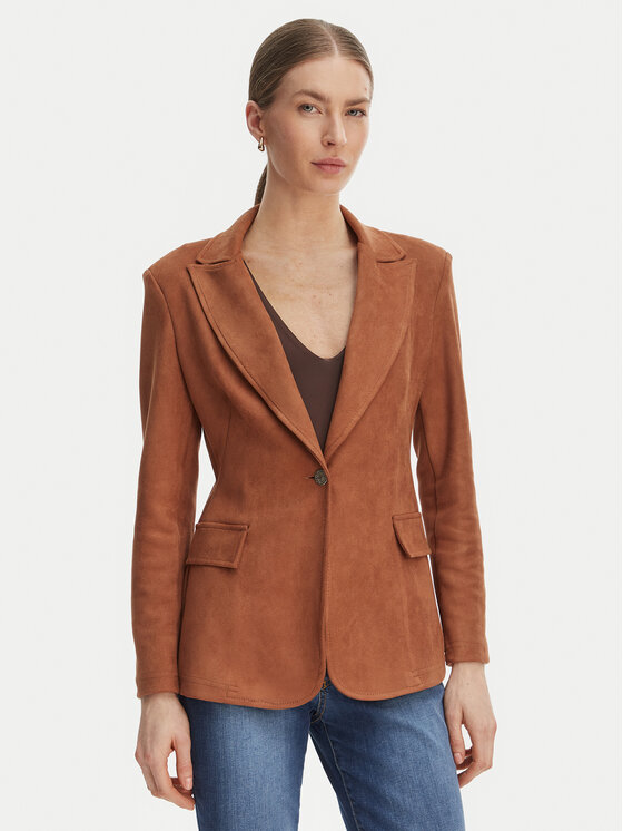 Rinascimento Rinascimento Піджак CFC0127916003 Коричневий Regular Fit