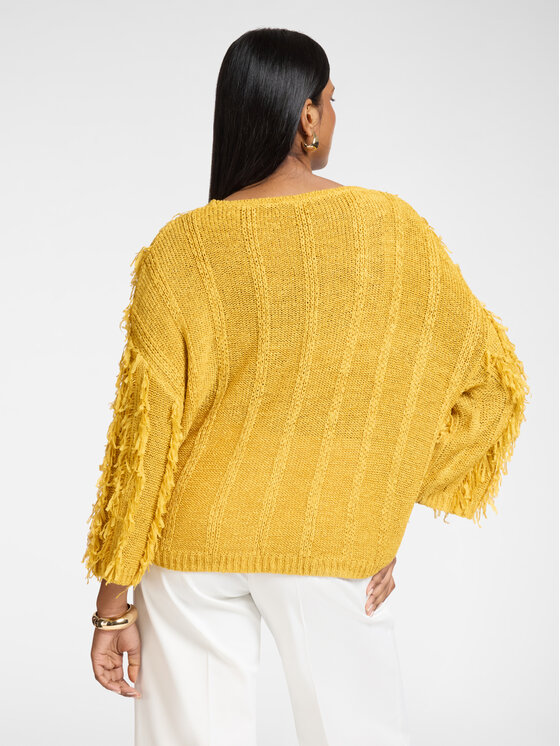 Elena Mirò Elena Mirò Maglione M548E001929N018 Giallo Boxy Fit