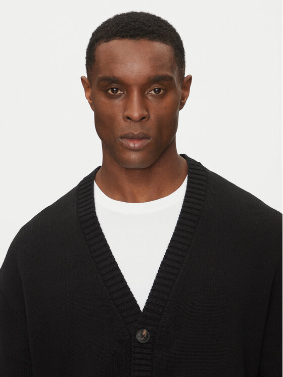 Guess Jeans Guess Jeans Kardigan M5RR31 Z3HM1 Černá Regular Fit