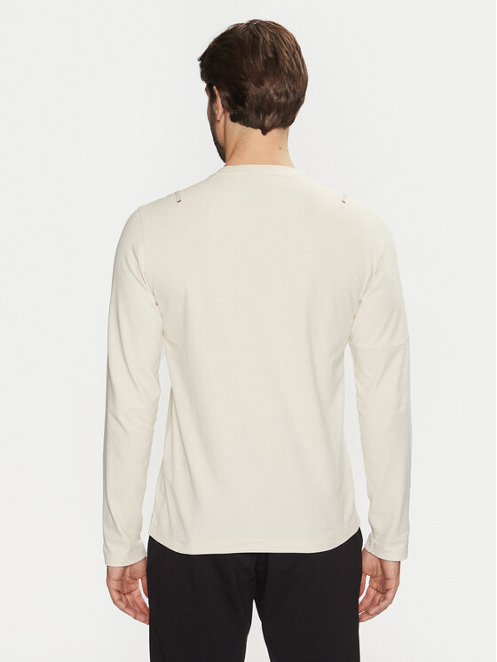 Aeronautica Militare Aeronautica Militare Pikkade varrukatega T-särk 242TS2314J564 Ekrüüvärv Regular Fit