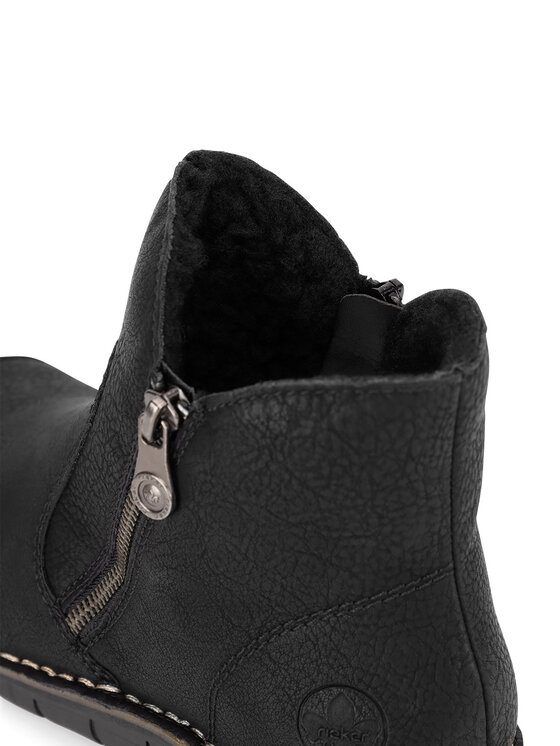 Rieker Rieker Botine 73357-00 Negru