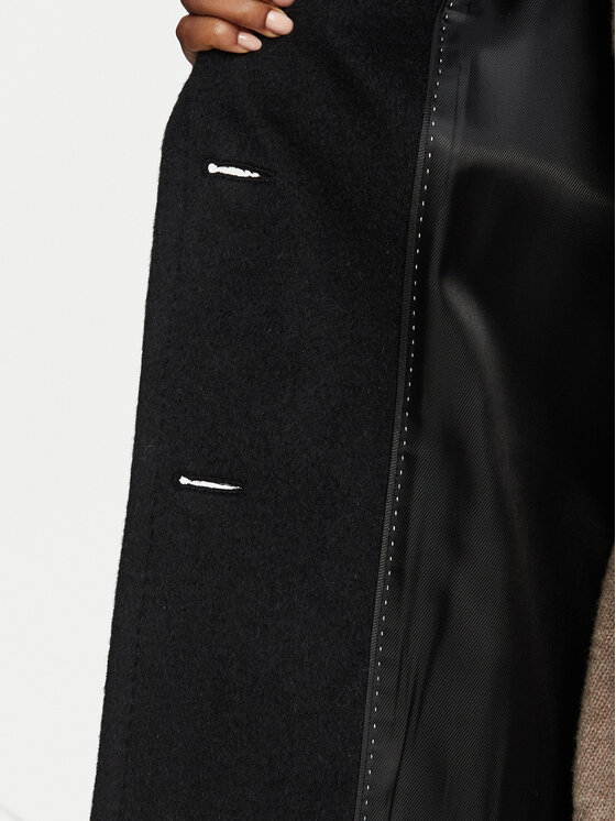 Weekend Max Mara Weekend Max Mara Вълнено палто Bronte 2625016112 Черен Regular Fit