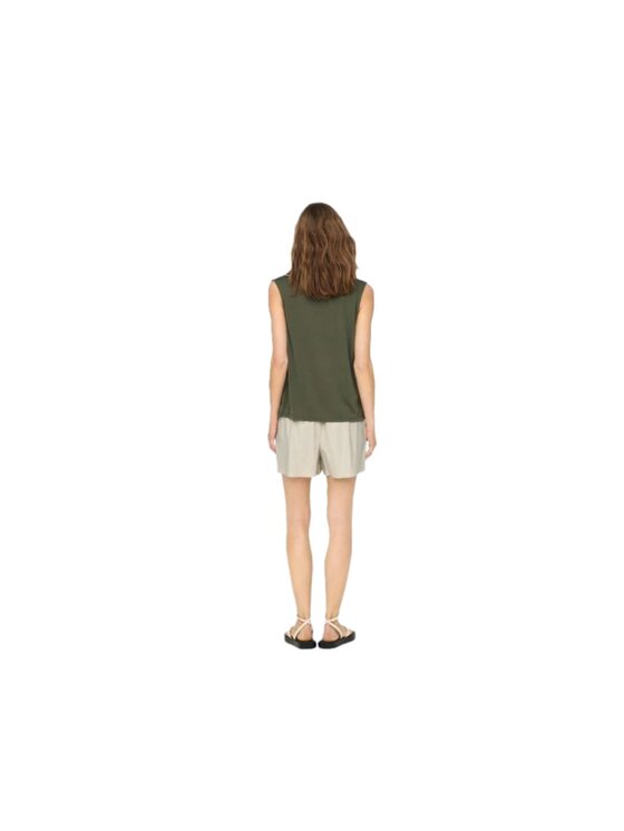 ONLY ONLY Top onlfree life sl modal satin Verde Regular Fit