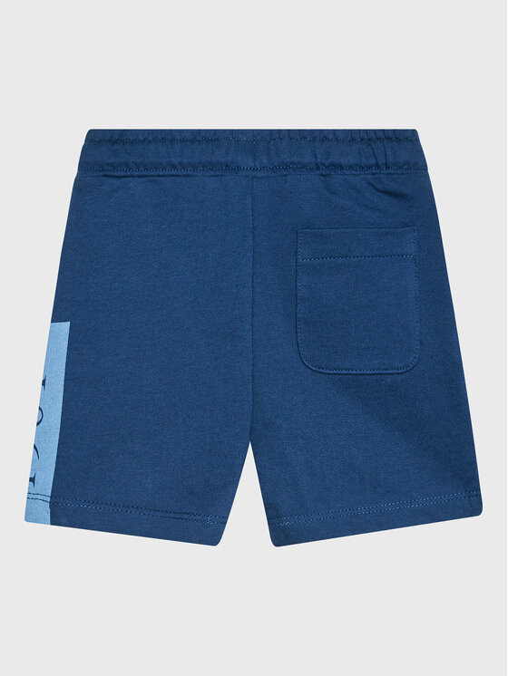 Guess Guess Sportske kratke hlače N3GD03 KA6R0 Plava Relaxed Fit