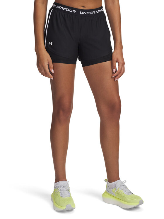 Under Armour Under Armour Szorty sportowe 1389895 Czarny Relaxed Fit