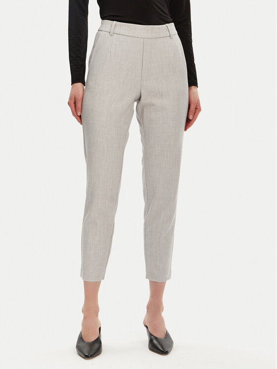 Vila Pantaloni chino Varone 14087406 Grigio Slim Fit, taglia : 38