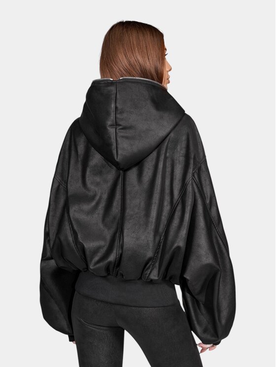 MADE BY SOCIETY MADE BY SOCIETY Kurtka anorak Drome - J27936 Czarny Basic Fit