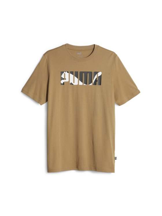 Puma Puma T-Shirt 677185 Brązowy Regular Fit