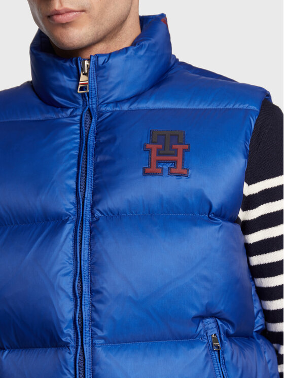 Tommy Hilfiger Tommy Hilfiger Mellény Zero Gravity MW0MW28732 Kék Regular Fit