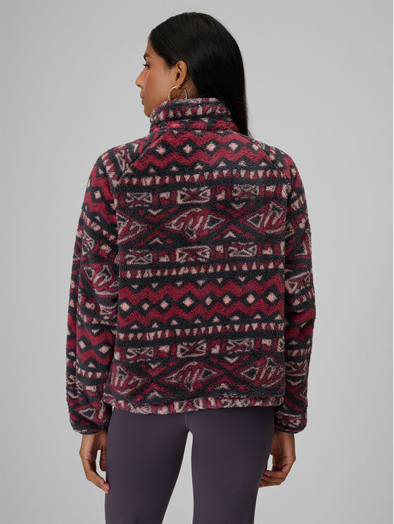 4F 4F Polar COMMERCIAL Bordowy Loose Fit