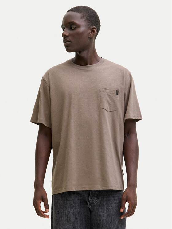 Jack & Jones Jack & Jones T-särk Dover 12288897 Beež Relaxed Fit