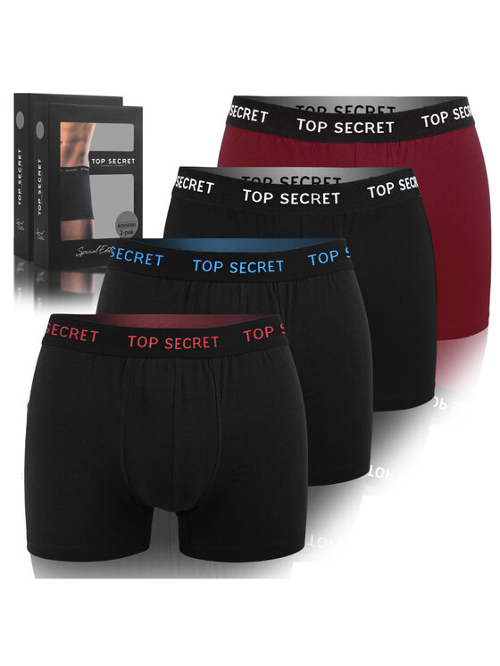 Top Secret Bokserki BM907 Czarny | Modivo.pl