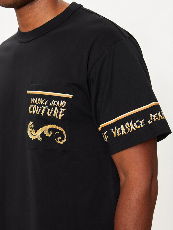 Versace Jeans Couture Versace Jeans Couture T-särk 77GAH6RB Must Regular Fit