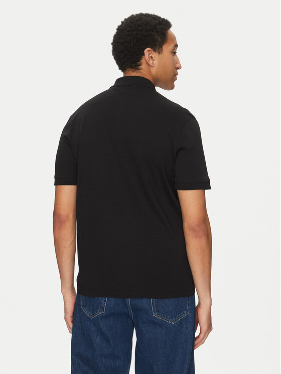 BOSS BOSS Polokošile Pe_Interlock 50520109 Černá Regular Fit