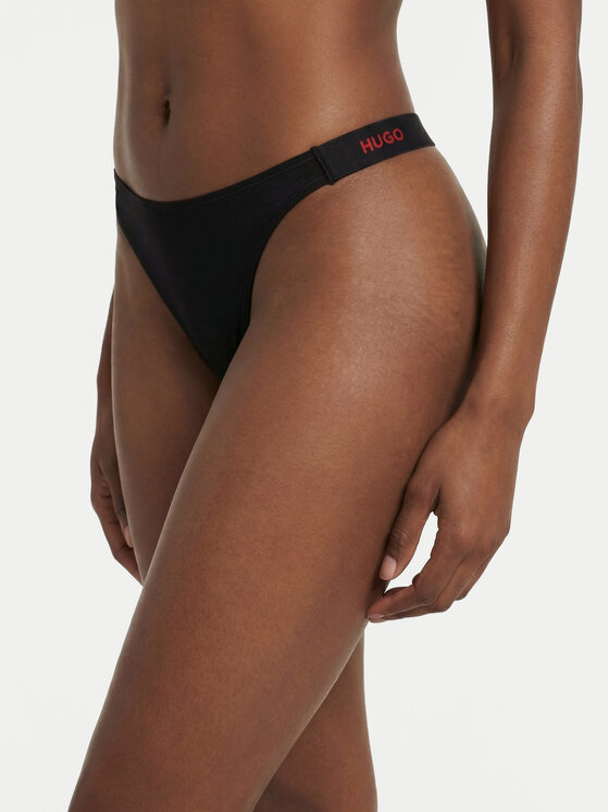 HUGO HUGO Chilot tanga 50557094 Negru