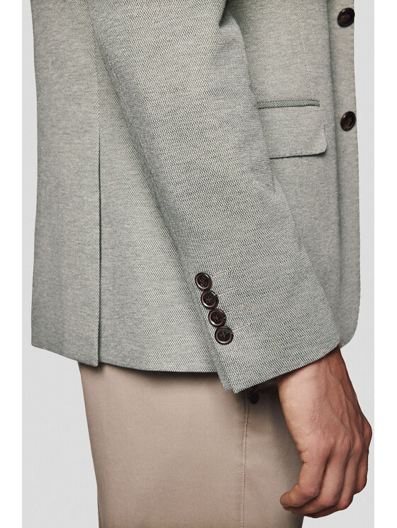 Lancerto Lancerto Marynarka Ozieri MA131125000004 Zielony Slim Fit