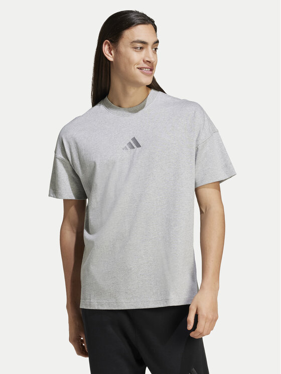 adidas adidas Tricou ALL SZN IY4138 Gri Loose Fit
