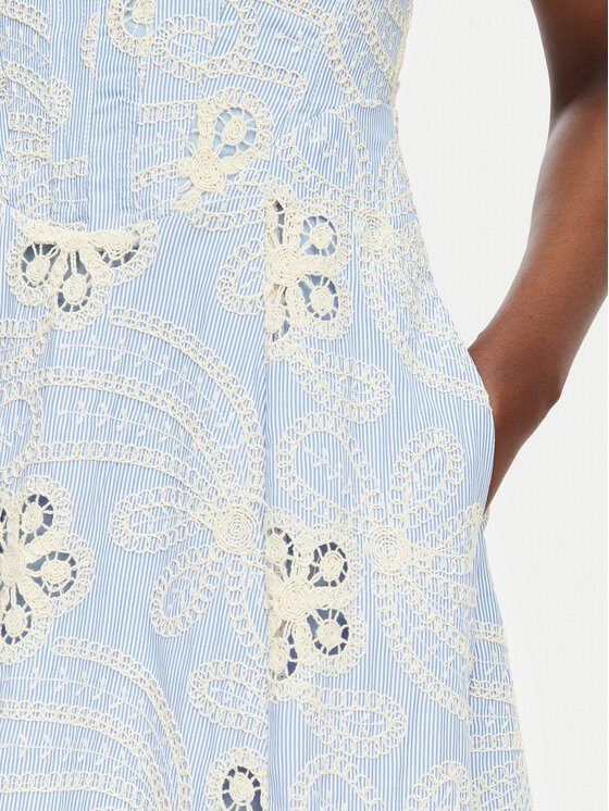 Bardot Bardot Лятна рокля Lilah 59825DB2 Светлосин Regular Fit