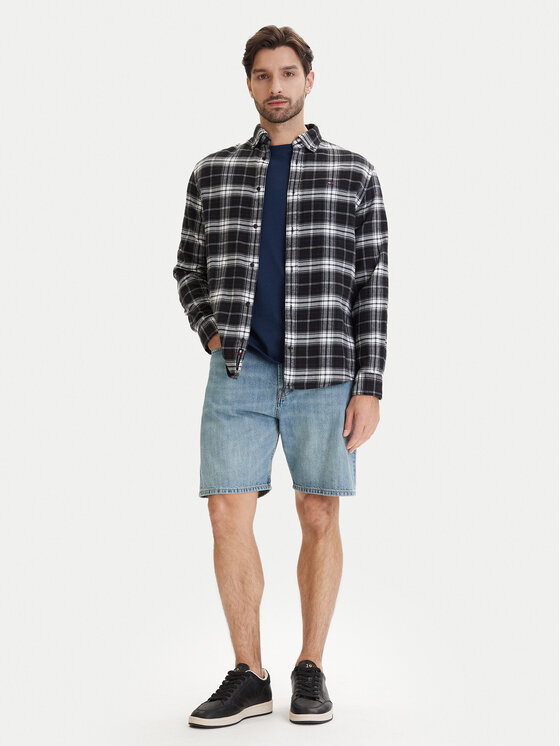 Jack & Jones Jack & Jones Džínsové šortky Tony Original 12290116 Modrá Regular Fit
