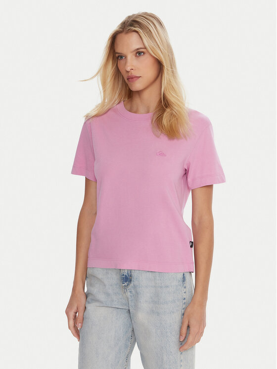 Quiksilver Quiksilver T-Shirt Essential EQWZT03196 Fialová Regular Fit